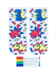 Living Royal - Dino Daze Coloring Socks