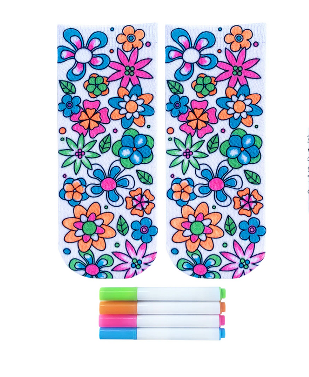 Living Royal - Flower Party Coloring Socks
