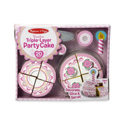 Melissa and Doug Wooden Triple Layer Party Cake