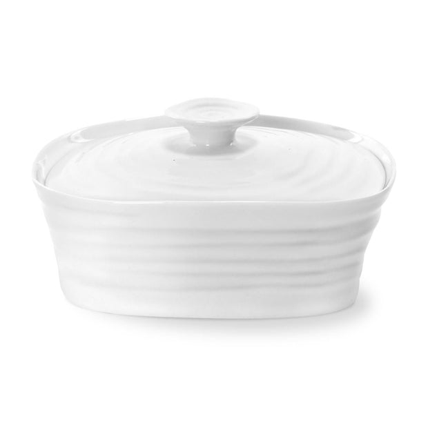 Sophie Conran for Portmeirion Covered Butter Dish - White