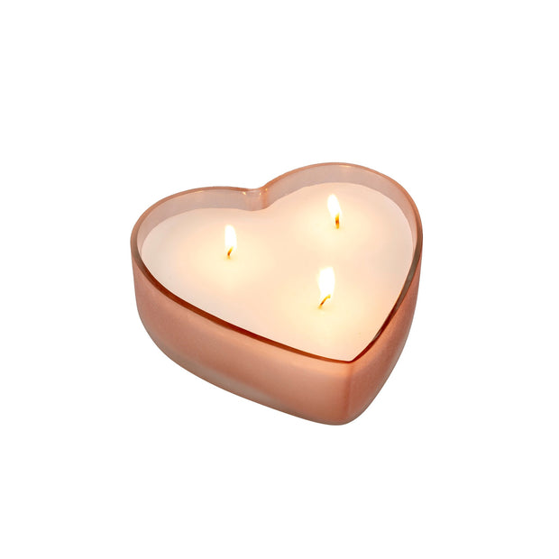 Indaba - Medium Blush Sweetheart Candle Orange Blossom