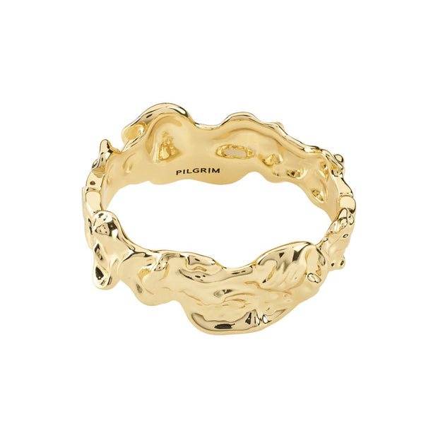 Pilgrim - Pulse Recycled Bangle Bracelet Gold-Plated