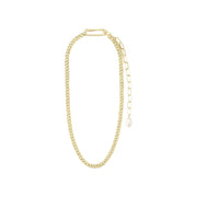 Pilgrim -  Heat Recycled Chain Necklace Gold-Plated