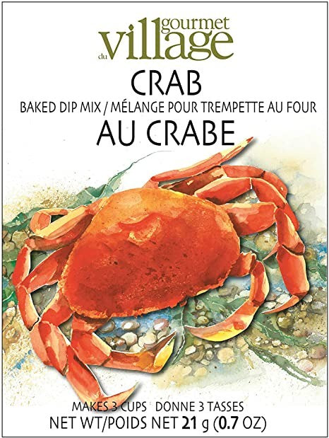 Gourmet du Village Dip Recipe Box - Baked Crab