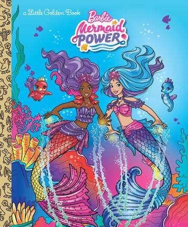 Golden Book Barbie Mermaid Power