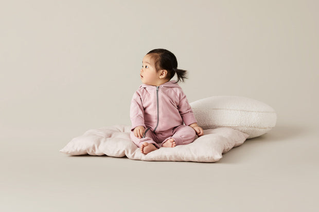 Sapling Child - Winter Zipsuit Vintage Pink