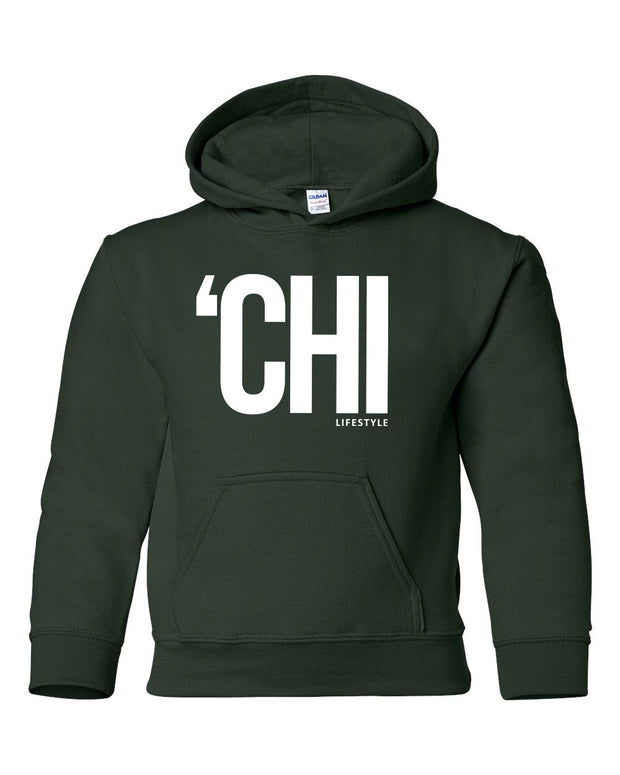 'CHI Lifestyle Youth Hoodie Forest Green