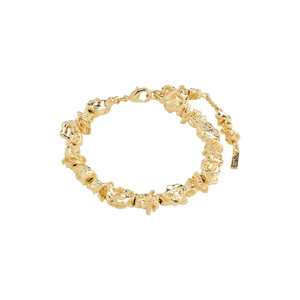 Pilgrim - ACT Recycled Bracelet in Gold