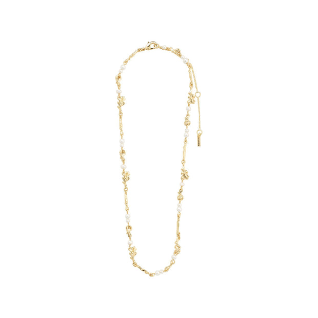 Pilgrim - Focus Recycled Necklace in Gold