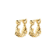 Pilgrim - Trust Recycled Hoop Earrings in Gold