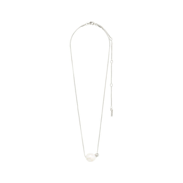 Pilgrim - Trust Recycled Pearl Necklace in Silver