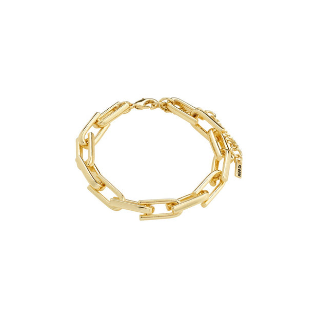 Pilgrim - Stay Recycled Bracelet in Gold