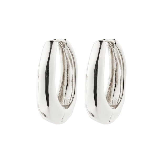 Pilgrim - Asher Recycled Hoop Earrings in Silver