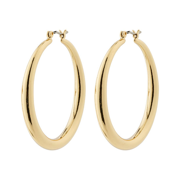 Pilgrim - Priya Recycled Hoop Earrings in Gold