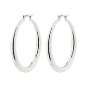 Pilgrim - Priya Recycled Hoop Earrings in Silver