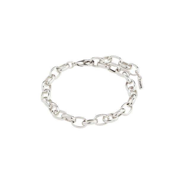 Pilgrim - Charm Recycled Bracelet in Silver