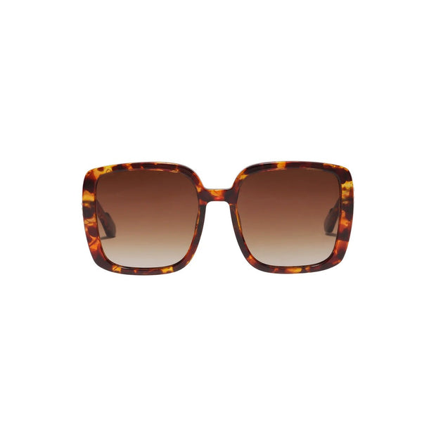 Pilgrim - Aliet Sunglasses Tortoise Brown/Gold