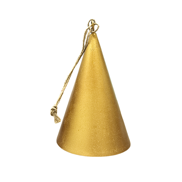 Indaba - Gold Vintage Cow Bell Large