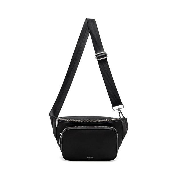 Pixie Mood - Aaliyah Fanny Pack in Black Nylon