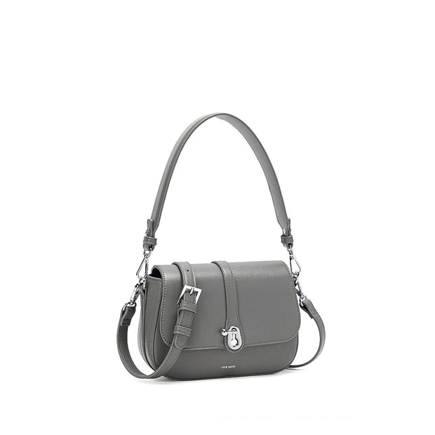 Pixie Mood - Athena Saddle Bag in Grey