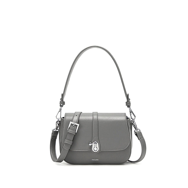 Pixie Mood - Athena Saddle Bag in Grey