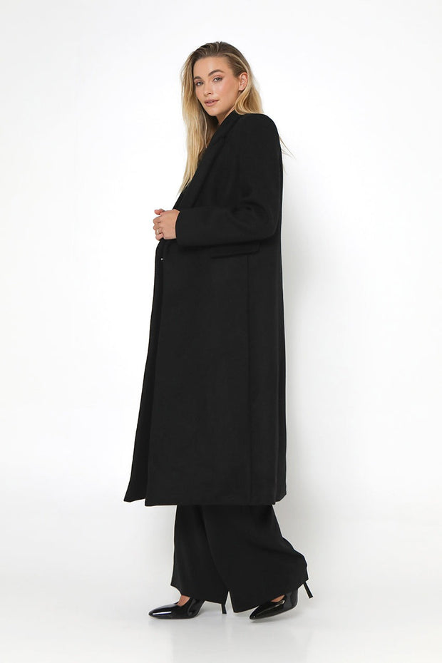 Madison The Label Alexander Coat in Black