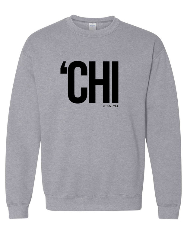 'CHI Lifestyle Crewneck Sports Grey with Black