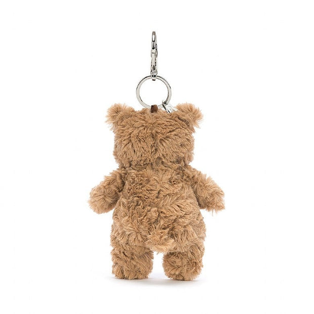 JellyCat Bartholomew Bear Bag Charm