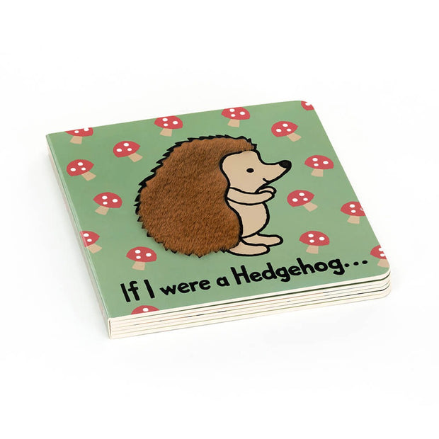 JellyCat - If I Were A Hedgehog Board Book