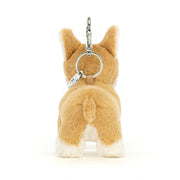 JellyCat Betty Corgi Bag Charm