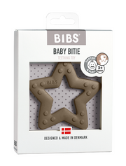 Bibs Bitie Teething Toy - Dark Oak Star