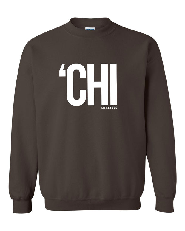 'CHI Lifestyle Crewneck Dark Chocolate