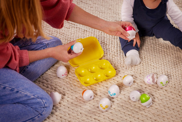 Tomy Toomies Hide & Squeak Eggs