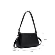 Pixie Mood - Eleanor Shoulder Bag in Black