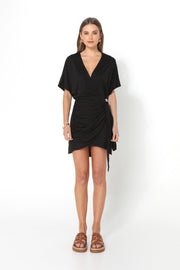 Madison The Label Elanor Mini Dress in Black