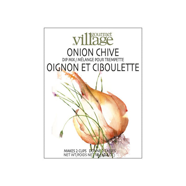 Gourmet du Village Dip Recipe Box - Onion Chive