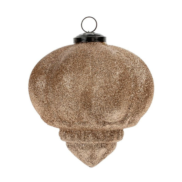 Indaba - Rose Gold Shimmer Ornament