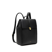 Pixie Mood - Lock Backpack in Pebbled Black