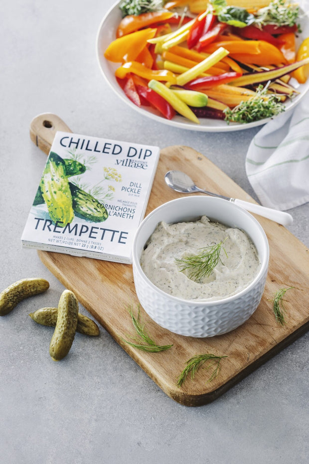 Gourmet du Village Dip Recipe Box - Dill Pickle