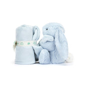 JellyCat - Bashful Baby Blue Bunny Soother