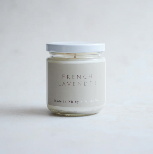 A White Nest - 8.5oz French Lavender Soy Candle
