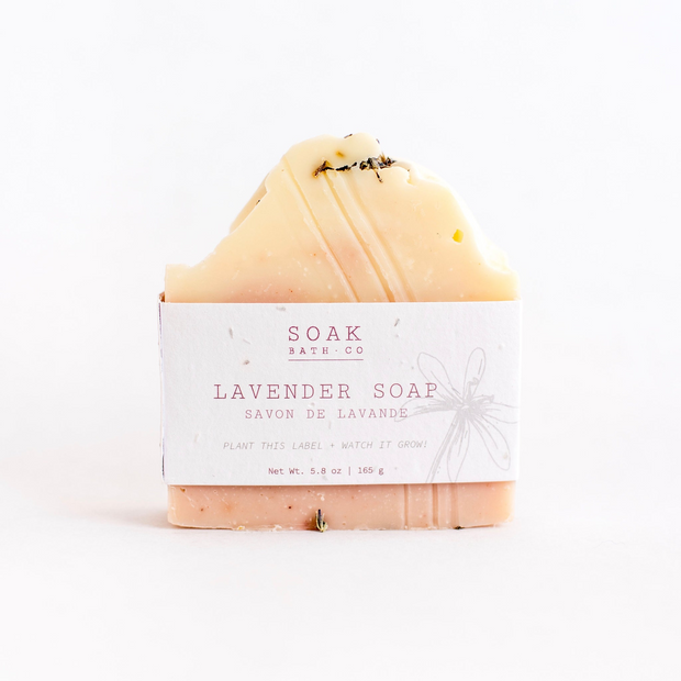 SOAK Bath Co - Lavender Soap Bar
