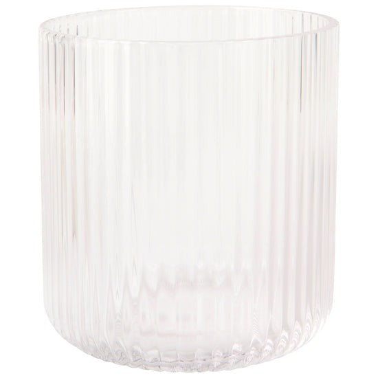 Danica Heirloom Clear Short Fluted Tumbler