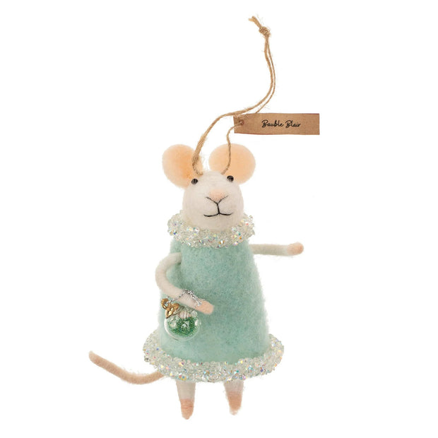 Indaba - Bauble Blair Mouse Ornament