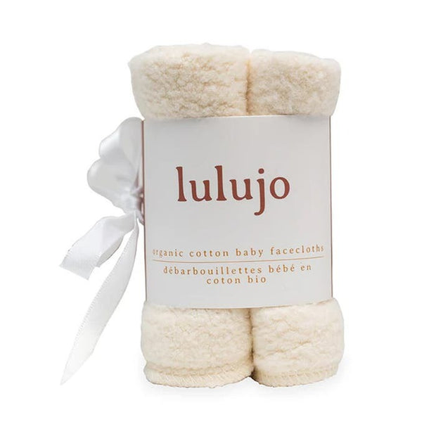 Lulujo 4 Pack Organic Facecloths