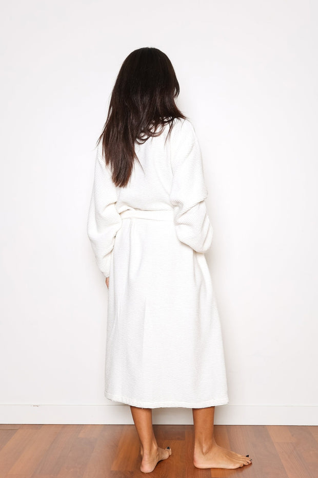 Tofino Towel - The Arnet Robe in Off White