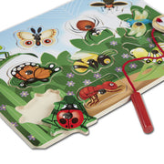 Melissa and Doug Magnetic Wooden Bug Catching Game