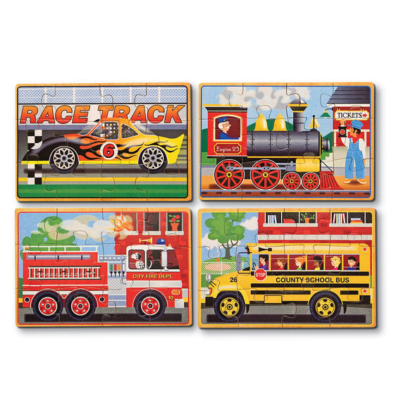 Melissa and Doug Puzzle Vehicles in a Box