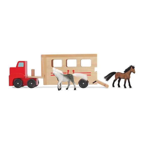 Melissa and Doug Horse Carrier Wooden Vehicle