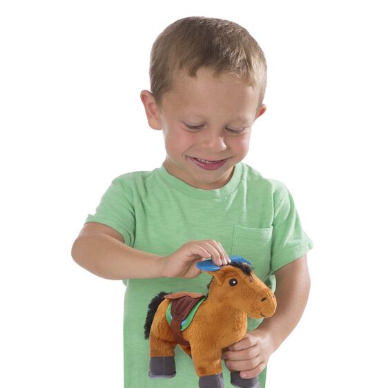 Melissa and Doug Horse Care Set Feed and Groom